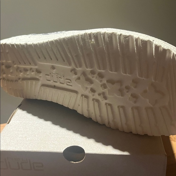 Hey Dude Women's Leopard Print Flats - Gray - Picture 3 of 3